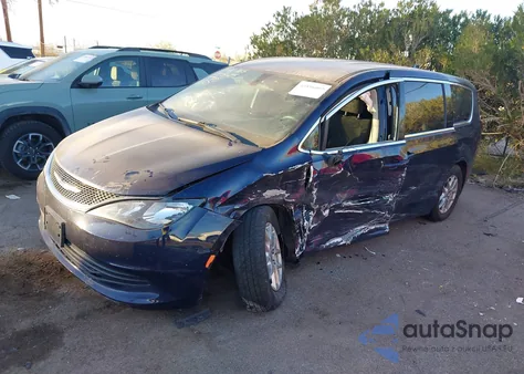 2018 Chrysler Pacifica Touring z USA, uszkodzony, nr VIN 2C4RC1DG1JR130016